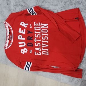Red Superdry Top